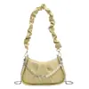 Bolso Mujer 2023 Nueva Moda Textura Cadena Bolso de Axila Elegante Plegado Nube Bolso Cruzado