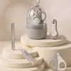 Set de Cortauñas para Bebés Recién Nacidos, Set Especial para Niños Pequeños, Recortador de Uñas, Cortauñas, Herramienta Segura Anti-pellizcos