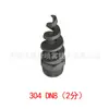 Directo de Fábrica Acero inoxidable 304 Boquilla espiral Resistente a altas temperaturas Resistente a la corrosión Resistente a ácidos y álcalis Modelo completo Múltiples opcionales