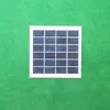 Panel de carga solar de 5V, panel fotovoltaico de 6V con forma irregular, panel de generación de energía, panel solar, accesorios para lámpara solar de jardín