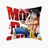Serie One Piece Dibujos Animados Personajes Luffy Solon Funda de Almohada para el Hogar Animación Imitación Súper Suave Sofá Cómic-Con Almohada