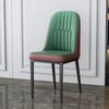 Mesa de Jantar Nórdica, Cadeira de Jantar de Luxo Leve, Cadeira de Ferro Forjado para Sala de Jantar, Cadeira Simples com Encosto para Lazer em Casa, Cadeira de Maquiagem