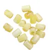 Grânulos fluorescentes flutuantes para água salgada, barril de cera de abelha, grânulos soltos, flor branca artificial, cera de abelha, acessórios para pulseira e colar, grânulos