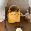 Bolsa de Mão Cesta de Legumes para Casa Shuai Mi 2026 Nova Bolsa de Mão Tecida Bolsa Transversal de Nicho para o Dia a Dia Bolsa Estilosa Tipo Balde
