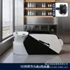 Cama de Massagem Elétrica para Lavar Cabelo para Salões de Beleza e Barbearias, Cama de Shampoo com Circulação de Água Terapia Capilar para Cuidados com o Cabelo