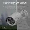 Set de Vigilancia Wifi Inalámbrico 5 Millones HD Color Completo Visión Nocturna Control Remoto por Teléfono Móvil Equipo de Seguridad para Hogar y Tienda