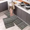 Alfombrillas de suelo duraderas y resistentes a las manchas, alfombras de cocina, felpudos de baño, alfombras de entrada, felpudos en estilo minimalista wabi-sabi