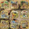 Imanes de Nevera de Acrílico de la Ciudad de Zhangye - Dunhuang, Shanghái, Pekín, Atracciones Turísticas de Gansu Souvenirs Culturales y Creativos Pegatinas Magnéticas