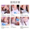 Clip de fijación para molde de uñas de cristal, clip para dar forma a las uñas, pegamento para extensión, herramienta auxiliar para dar forma a las uñas, disponible en stock transfronterizo