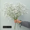 Flor artificial estrellada de una sola rama nueva decoración para el hogar y el restaurante boda flor que sostiene la novia flor artificial estrellada