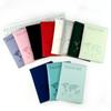 Estuche protector para pasaporte de cuero sintético de 11 colores, sensible a la piel y con cambio de color, para certificado y pasaporte, disponible en stock.