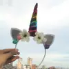Diadema de Cabeza de Unicornio Transfronteriza para Niños Accesorios para el Cabello de Bebé Diadema de Juego de Rol Suministros para Fiesta de Cumpleaños Peinado de Flequillo
