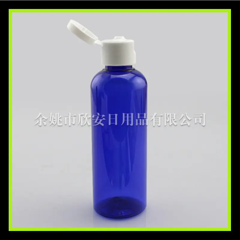 100ml 翻盖 pet 蓝色