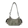 Bolso hobo de diseño vintage transfronterizo 2026, bolso de hombro de moda de nicho para el día a día, bolso cruzado para mujer