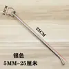 Gancho para panel perforado de estante de supermercado Gancho de manzana Gancho de tres patas en forma de corazón Tienda de joyería Panel perforado Gancho recto de una pata de doble ángulo