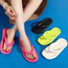 Chanclas de Eva para Mujer, Verano, Playa, Ropa de Exterior, Baño, Ducha, Antideslizantes, de Moda, Tendencia, Estilo Nuevo, Transpirables, Suela Plana