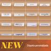 High-end colarinho etiqueta personalizada decoração de roupas roupas tecidas lavado marca de moda marca registrada design diy etiqueta acessórios impressos etiqueta personalizada