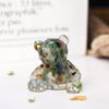 Adornos Creativos de Grava de Cristal con Epoxi, Productos Terminados, Accesorios Interiores de Coche, Regalos de Resina para Sala de Estar