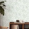 Pegatina de Pared Floral Romántica Autoadhesiva Papel Tapiz Resistente a la Humedad y al Moho Ecológico Lujo Ligero Decorativa para Pared de Dormitorio Armario Renovación