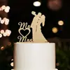 Estilo Ins Transfronterizo Día de San Valentín Horneado Decoración de Pastel Boda Propuesta de Boda Sr. y Sra. Inserto Acrílico para Pastel
