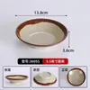 Cuenco Doble Felicidad Retro Vintage de Arcilla Cuenco Pequeño para Platos Uso Comercial Restaurante de Hot Pot Cuenco Pequeño para Servir Cuenco para Condimentos Cuenco para Arroz