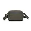 Bolso cruzado pequeño cuadrado para hombres y mujeres, bolso casual de nailon para el día a día, bolso ligero para teléfono con múltiples bolsillos, bolso de hombro