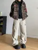 Moletom com Capuz Camuflado Bordado Lavado Estilo Retrô Americano Transfronteiriço Jaqueta Casual Solta Masculina Outono e Inverno