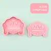 Serie de Muebles Diseño Pop-Up 3D Modelo de Corte Realista DIY Suministros de Repostería Interactivos para Padres e Hijos