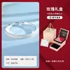 Pulsera de Plata Gipsophila Plata de Ley 9999 Maciza Abierta Moda Popular en Internet Pulsera de Plata Regalo del Día de la Mujer