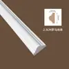 Pu Estilo Francês Linha de Flores de Canto Borda de Parede de Fundo de TV Tira Decorativa Linha de Moldura Canto de Teto Flor de Imitação de Gesso