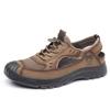 Sandalias de Malla para Hombre 2025 Transfronterizas Primavera Nuevas para Hombre Diarias Deportivas Calzado Calado Versátil Transpirable con Agujeros
