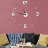 Relógio de Parede Luminoso DIY Relógio de Parede Decorativo para Sala de Estar Acrílico Silencioso Simples Criativo