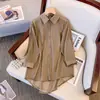 Ropa para Mujer Tallas Grandes 2025 Primavera/Verano Nuevo Conjunto Casual Elegante, Corte Holgado, Oculta Abdomen, Adelgazante Conjunto de Dos Piezas