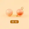Botones de jade natural con degradado de color, cuentas redondas, accesorios decorativos para ropa, cheongsam, dinastía Han, camisa de brocado Song, joyería
