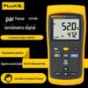 FLUKE51II testador de temperatura de canal duplo F54-2B 52-2 Termômetro com display digital de detecção de 1 segundo Fluke