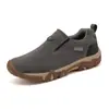 Tênis de Caminhada Masculino de Tamanho Grande Transfronteiriço, Tênis Esportivo Casual para Exterior, Sapatos de Segurança para Trabalho, Antiderrapante, Resistente ao Desgaste, Versátil