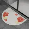 Alfombrilla de suelo absorbente de 3.5 mm antideslizante para baño de interior de alta gama, alfombrilla para pies de estilo chino de secado rápido anticaída
