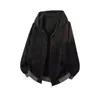 Chaqueta Rayada Estilo Chanel para Hombre, Primavera y Otoño, Casual Retro Americano Resistente con Capucha Suelta para Hombre