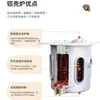 Fabricante de Forno de Fusão de Metal Personaliza Forno de Fusão de Frequência Média com Carcaça de Alumínio, Redutor, Crisol Basculante, Forno de Fusão por Indução de Metal