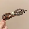 Nuevo Clip de Plátano 2026: Pinza mágica de coleta alta de alta gama, exquisita, con cuentas, adecuada para primavera y verano, ideal para cabello grueso