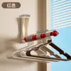 Estante de Almacenamiento con Colgador de Osito Pequeño Usado Retráctil para el Hogar Balcón Retráctil Multifuncional Perchero de Pared para Baño Ropa