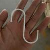 Venta Caliente Transfronteriza Metal Creativo Clavo para Puerta y Ventana Ganchos en S sin Clavos Tablero Perforado de Malla Utensilios de Cocina Baño Perchero Ganchos en S