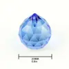 Bola de Iluminación de Cristal de 20 mm Cristal K9 Habitación Dormitorio Cortina de Cuentas para Puerta Accesorios Cortina de Puerta Colgante para Fiesta de Bodas