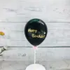 Decoração de Bolo Balão Lantejoulas Balão de Ar Quente Bola Bobo Dia das Crianças Fantasia Acessórios Estilo ins Confeitaria