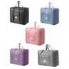 Bolsa de Almacenamiento Impermeable para Viaje, Maleta de Viaje, Bolsa de Almacenamiento de Ropa, Bolsa Plegable Portátil para Almacenamiento de Ropa y Edredones