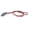Fio do botão de ligar do gabinete switch button start computador ATX chassi fonte placa-mãe fio de reinício sem luz