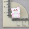 Pegamento de Crema para Pastel en Miniatura Materiales DIY Accesorios de Resina Juguete de Comida Galletas Panda Pan Bollo Adorno para la Cabeza Abalorios DIY para Zapatos