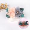 Horquilla Flor de Tela Clip para Cola de Caballo Horquilla para Mujer Adulta Accesorios para el Cabello de Primavera Lazo Superior Tocado Flor Rosa