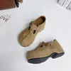 Versão em Couro Macio~Nova Plataforma de Verão Sola Grossa Aumento de Altura Estilo Birkenstock Mary Jane Moda Solteira