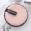 Toalla de Microfibra Redonda Gancho de Belleza Toalla Desmaquillante Reutilizable Esponja Seca para Polvo Almohadilla Desmaquillante 18g Mayoreo